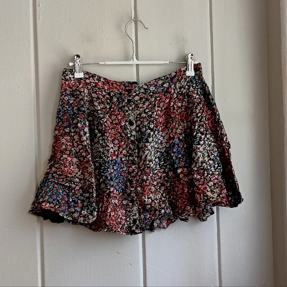 Urban Outfitters Floral Mini Skirt